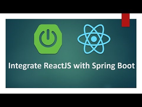 Integrate ReactJS with Spring Boot