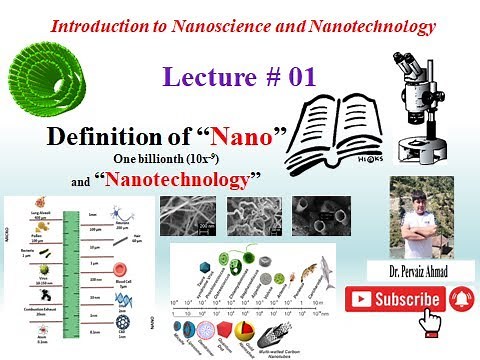Definition of “Nano" and "Nanotechnology"/‪@nanotechnology5364‬ /‪@nanogenixtech‬