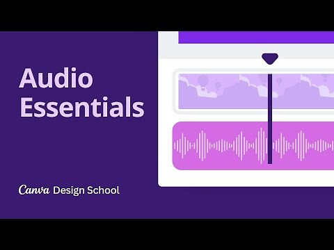 4. Audio Essentials | Creating Videos with Canva
