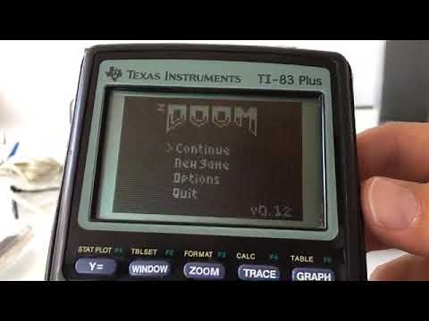 Playing Doom on a Ti-83 Plus calculator / Installation tutorial