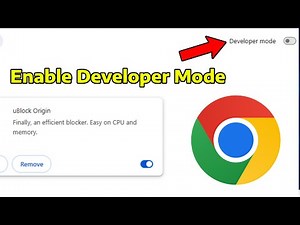 How To Enable Google Chrome Extensions Developer Mode