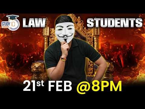 🔥 Biggest Surprise for Law Students | JUDICIARY - APO - AIBE StudyIQ Judiciary