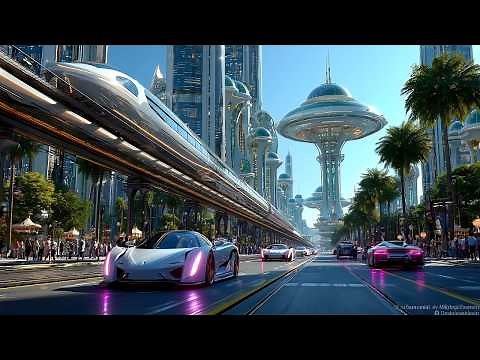The Future of Our World: Cyberpunk Cities, Ultra-Futuristic Vehicles & Mega Tech (4K Cinematic)