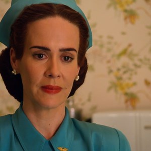 Life's not so peachy when you steal Ratched's food. | Netflix