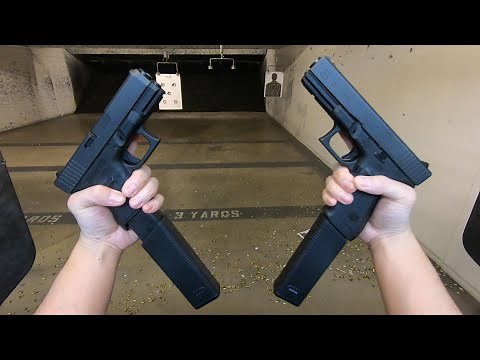 KRISS MagEx2 Extended Magazines with Glock 30SF and Glock 21SF (.45ACP)