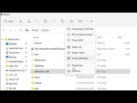 How to show hidden files in Windows 11