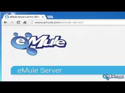 How to update eMule servers