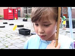 Kinderen leren over water, techniek en wetenschap