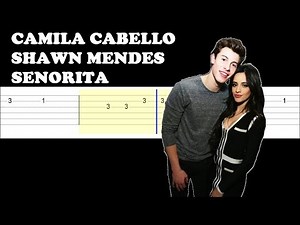 Shawn Mendes, Camila Cabello - Senorita (Easy Guitar Tabs Tutorial)