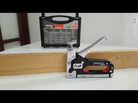 HOW TO USE STAPLER / NAILER