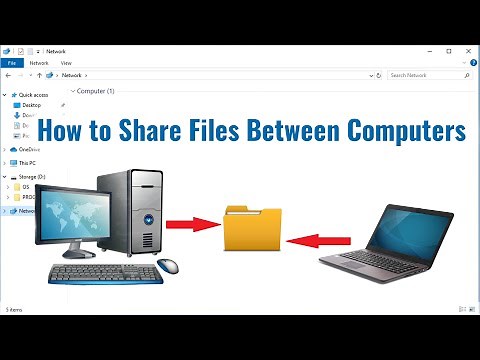 ✔️How to Share Files Between Computers Over a Network on Windows 11/10 - Video tutorial