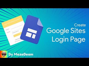 How to create a Login Page on any Google Site