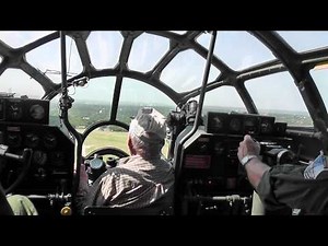 B29 (FiFi) on Takeoff Roll - Filmed from Cockpit
