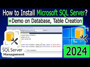 How to Install Microsoft SQL Server 2022 on Windows 10/11 | 2024 Update | SSMS 19