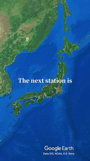 Exploring Japan with Google Earth Studio