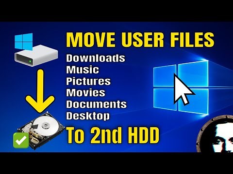 How to Move Music/Pictures/Videos/Desktop folders to Another Drive - Windows 10 & 11 (2026)