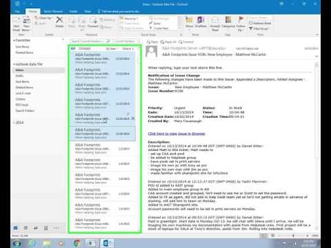 How to Create New Outlook Data Files