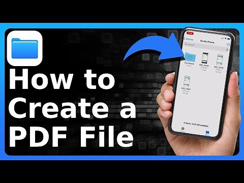 How To Create PDF File On iPhone