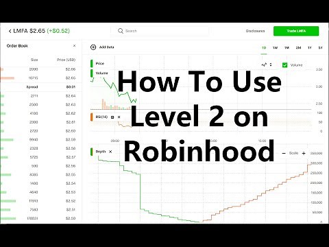 How To Read Level 2 Stock Market Data in Robinhood