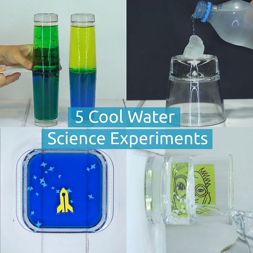 Water is the source of life on Earth, but it also offers many opportunities for doing some cool science experiments! Here are 5 simple water experiments that your kids will love doing at home! #TheDadLab #playandlearn #kidsactivities #scienceexperiment #playbasedlearning #scienceiscool | TheDadLab