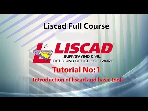 Liscad Full Course Tutorial No 01 for Beginners(introduction and basic tools)
