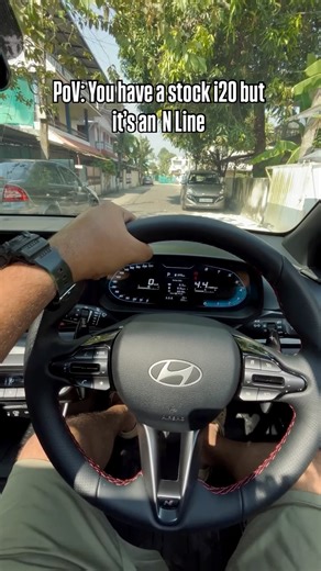 Prithviraj Varma | You have a stock i20 but it’s an N Line! 🤘🏽🚀 FYI: Exhaust note recorded through a separate mic mounted on the boot next to the tail lamps.... | Instagram