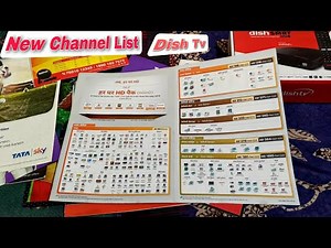 Dish Tv Channel List 2023 | Dish Tv Pack List | Dish tv Plan List | dish tv pamplet | Dish Tv Plan