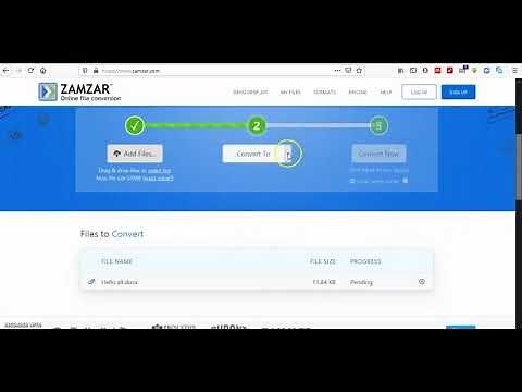 Prepare MP3 File with ZAMZAR Online Converter