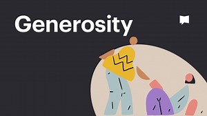The Bible describes God as the generous host of a party and humans as his guests. Jesus gave his life as the expression of God’s generous love, a love that turns death into life and scarcity into abundance. In this season, whatever table you find yourself around, may you experience God’s generous love. He is the host who interrupts a world of scarcity with abundance and invites us all into the ultimate party of his Kingdom. | BibleProject