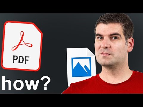 How To Turn Any PDF Into a JPEG For Free!