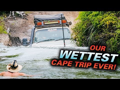 CAPE YORK MADNESS - Which 4WD FLOATED? ROOF-DEEP RIVER CROSSING - Old Telegraph Track in detail