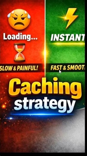 Caching Strategy explained in 60 seconds 🚀 #distributedsystems