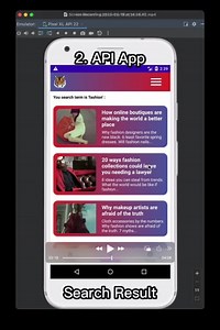 Blogger app that uses Blogger API v3 to show posts