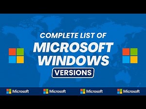 Evolution of Microsoft Windows: A Journey Through All Versions of Windows