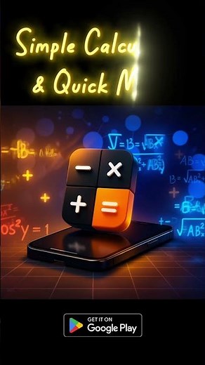 Simple Calculator & Quick Math