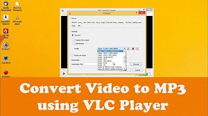 How to convert video files using vlc media player