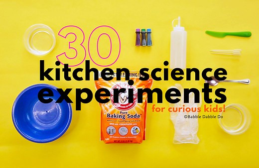 30 Simple Kitchen Science Experiments for Curious Kids