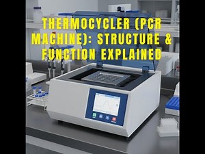 THERMOCYCLER (PCR MACHINE) STRUCTURE & FUNCTION EXPLAINED- DNA Amplification Device in Biotechnology