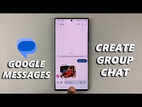 How To Create Group Chat In Google Messages