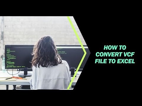 Master Opening VCF File in Excel