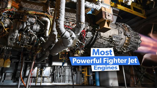 The 5 Most Powerful Fighter Jet Engines In The World