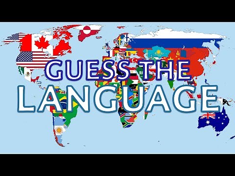 GUESS THE LANGUAGE GAME