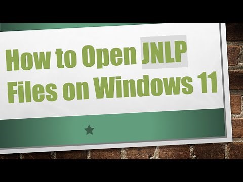 How to Open JNLP Files on Windows 11