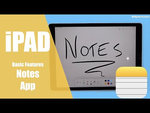 Notes App Tutorial - iPAD