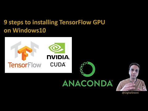 217 - 9 steps to installing TensorFlow GPU on Windows 10