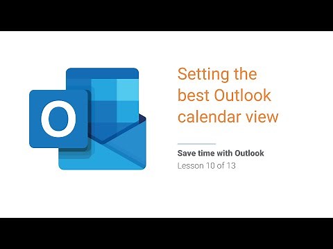 11 Outlook calendar view settings