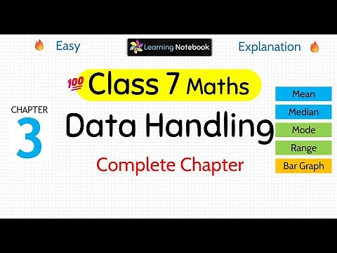 Class 7 Maths Data Handling | Class 7 maths chapter 3 data handling