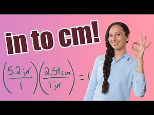 in to cm (How to Convert Inch to Centimeter)