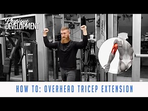 How to: Overhead Cross-Cable Tricep Extension (Long Head)