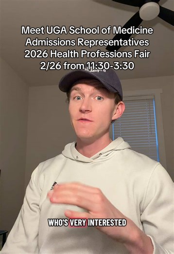 Tons of other health professional programs will be there too #uga #premed #medstudent